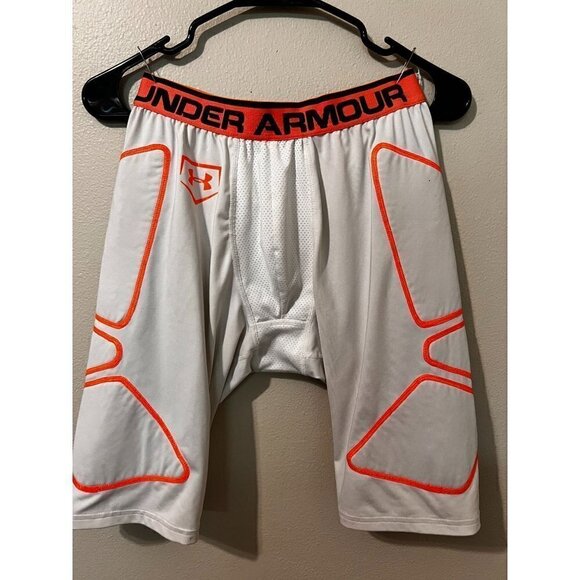 Boy's Under Armour Heat Gear Compression Shorts Size L [EXCELLENT] - Picture 1 of 3